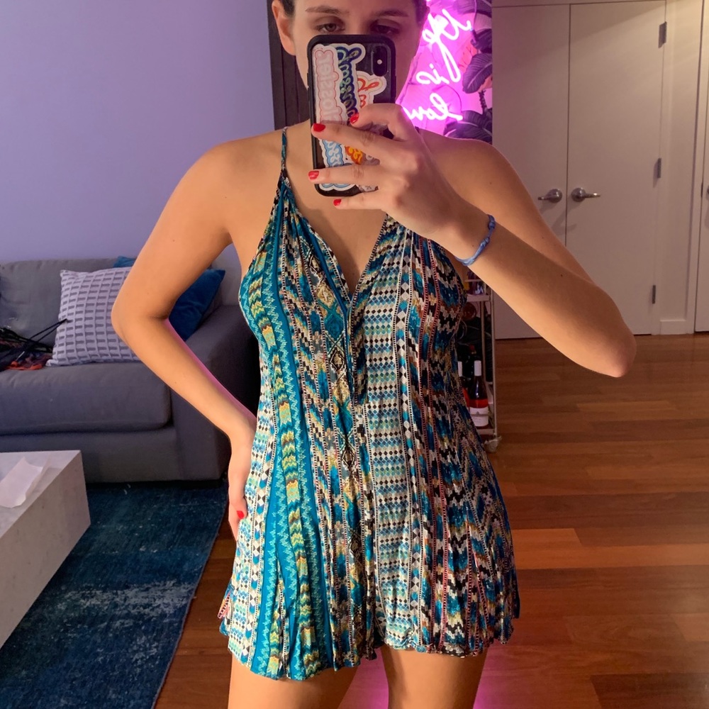 Patterned Romper